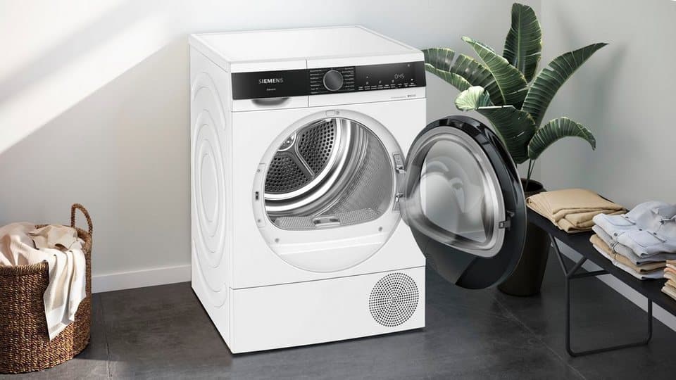 SIEMENS Wärmepumpentrockner iQ500 WQ45G2D00, Selbstreinigender Kondensator, Halbe Beladung, Reversierende Trommel - Thumbnail 7