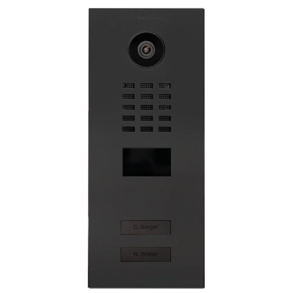 DoorBird Video-Türsprechanlage DoorBird - Video Türstation D2102 mit 2 Klingeltasten (Außenbereich, Haustür, Eingangsbereich, Smarte Video Türsprechanlage mit App-Steuerung, Ethernet / PoE) - Thumbnail 4