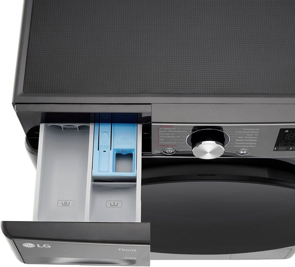 LG Waschtrockner Serie 7 W4WR7096YB, 9 kg, 6 kg, 1400 U/min - Thumbnail 12