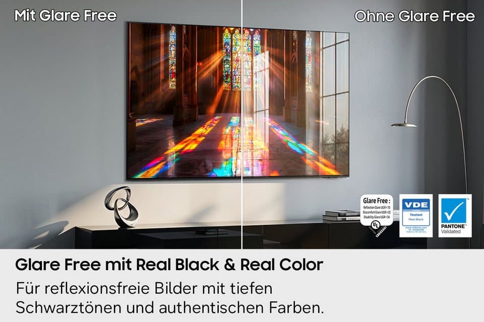 Samsung GQ77S95HFT OLED-Fernseher (195 cm/77 Zoll, 4K Ultra HD, Smart-TV, Antireflexion mit Glare Free, HDR pro, Ultimate Gaming Pack mit 165Hz) - Thumbnail 7