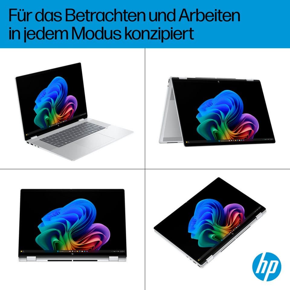 HP OmniBook X Flip 16-a0252ng Convertible Notebook (40,64 cm/16 Zoll, Intel Ultra 7 256V, ARC 140V, 16 GB, 512 GB SSD) - Thumbnail 11