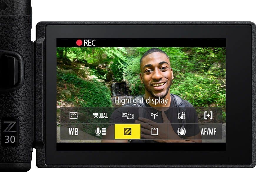 Nikon Kit Z 30 + 16–50 + 50–250 VR Systemkamera (NIKKOR Z DX 16–50 mm 1:3,5–6,3 VR, NIKKOR Z DX 50–250 mm 1:4,5–6,3 VR, 20,9 MP, WLAN (Wi-Fi), Bluetooth) - Thumbnail 19