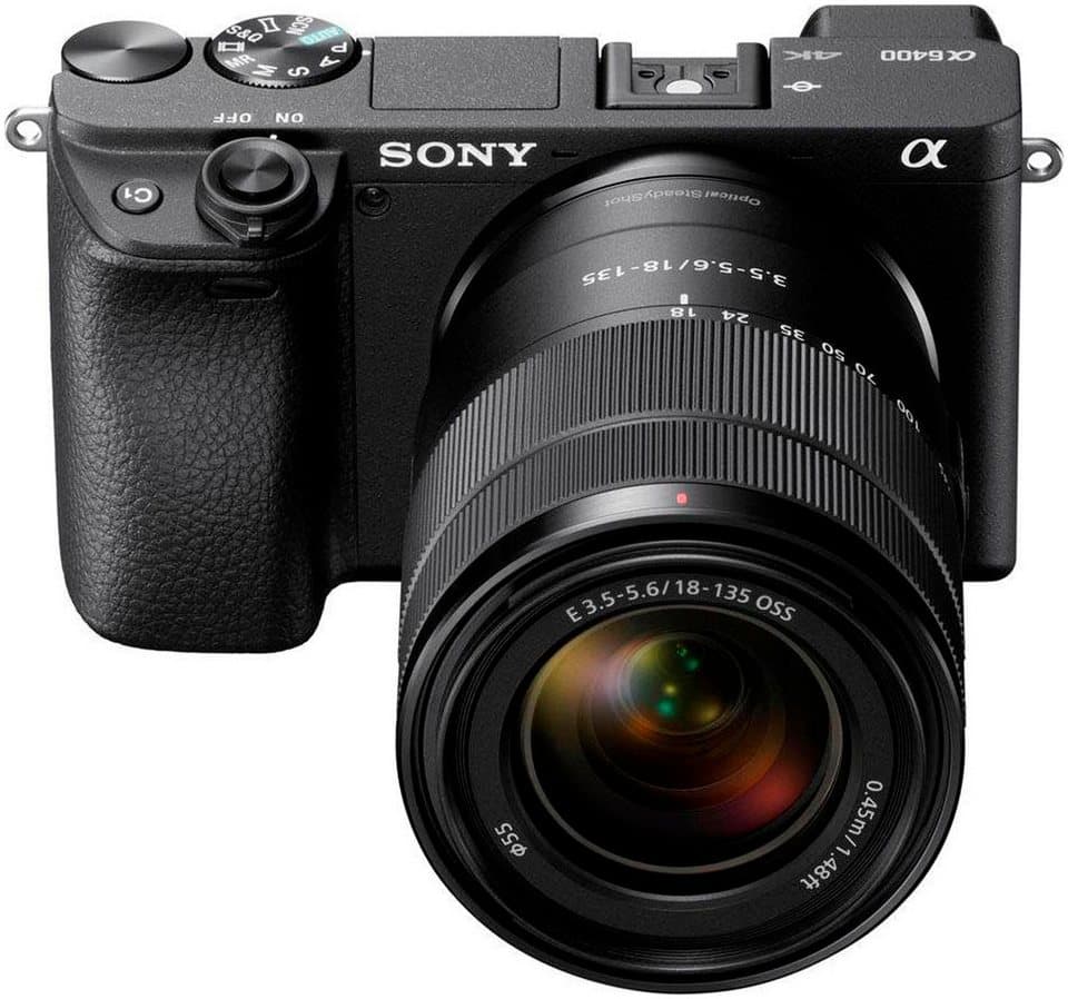Sony Alpha 6400 + 18-135mm Objektiv Kompaktkamera (24,2 MP, Bluetooth) - Thumbnail 4