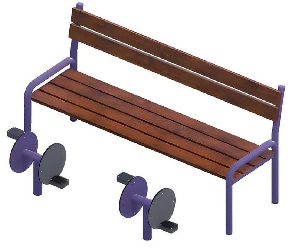 Xlmoebel Fußtrainer Quadrizepstrainer mit Druckfunktion für gezieltes Muskeltraining (Straßensportgeräte), Hergestellt in Europa