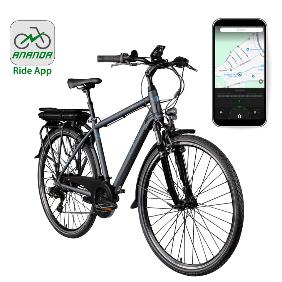Zündapp E-Bike Trekkingrad Green 7.7 Herren, 21 Gang Shimano Tourney Schaltwerk, Kettenschaltung, Heckmotor, 536 Wh, Pedelec, Elektrofahrrad für Damen u. Herren - Thumbnail 6