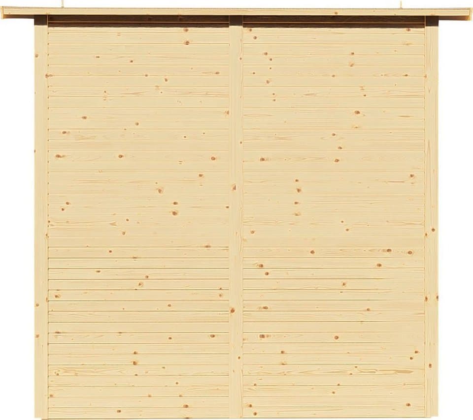 KONIFERA Gartenhaus Alto 4 PLUS Fineline Satteldach, BxT: 440x209 cm, mit Anbaudach - Thumbnail 11