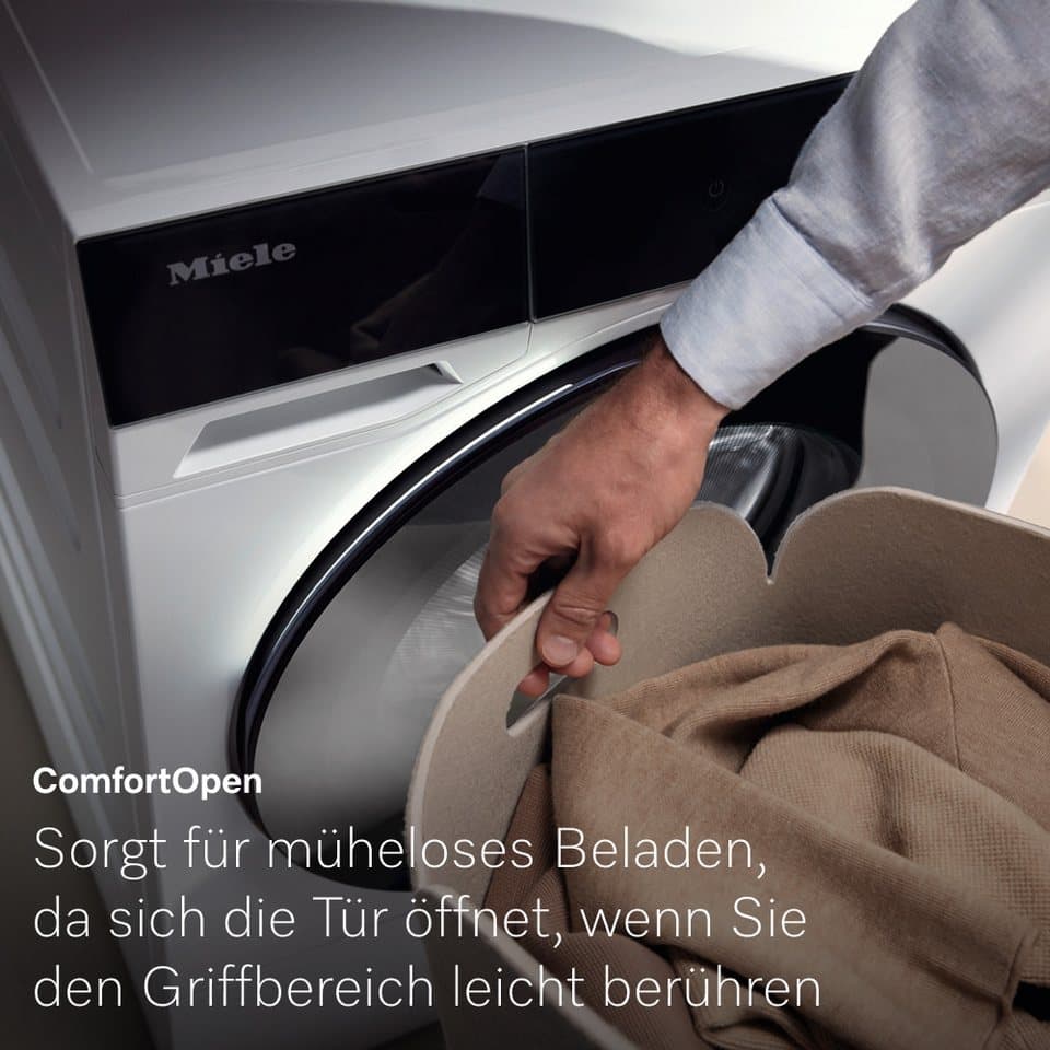 Miele Waschmaschine WQ 1200 WPS Nova Edition, 9 kg, 1400 U/min, Automatische Waschmitteldosierung, 25 Jahre Motorgarantie - Thumbnail 9