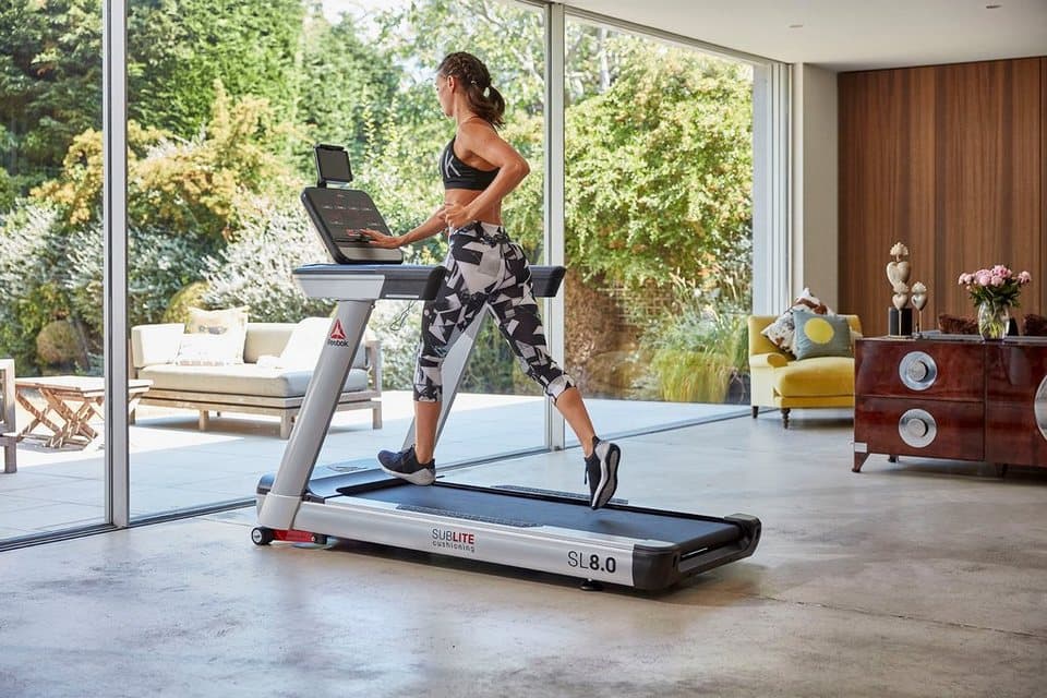 Reebok Laufband REEBOK SL8.0 (mit integrierten Handpulssensoren), bis max. 20 km/h, mit Steigung, 150 kg max. Benutzergewicht - Thumbnail 24