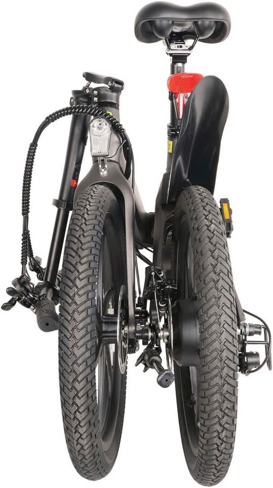 SachsenRAD E-Bike Faltrad F11 MagPuma mit Transporttasche, 6 Gang Shimano, Kettenschaltung, Heckmotor, 281 Wh - Thumbnail 4