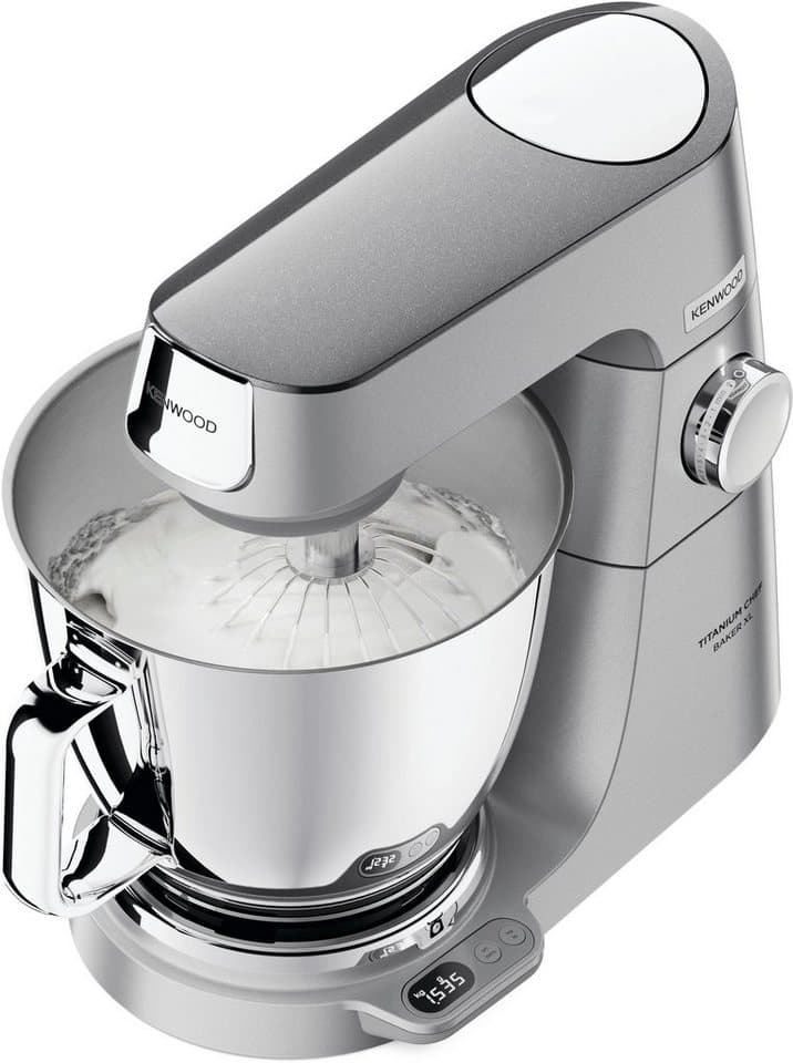 KENWOOD Küchenmaschine Titanium Chef Baker XL KVL85.704SI, 1200 W, 7 l Schüssel, inkl. umfangreiches Zubehör, mit integrierter EasyWeigh Waage - Thumbnail 3