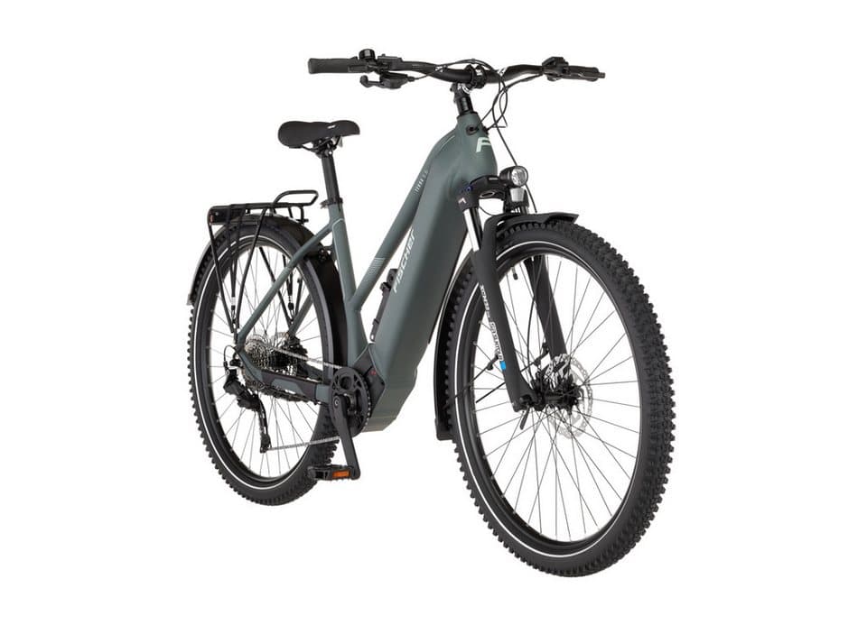 FISCHER Fahrrad E-Bike Trekkingrad TERRA 6.8I 711 ULTIMATE, 9 Gang Shimano Cues RD-U3020 Schaltwerk, Mittelmotor, 711 Wh - Thumbnail 2