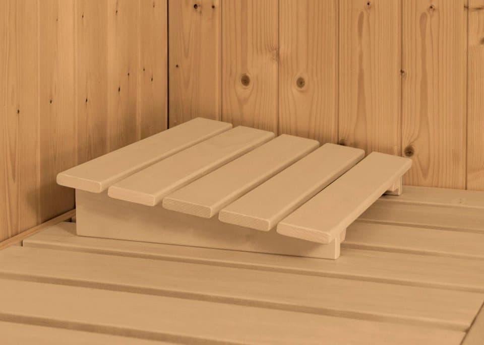 welltime Sauna Artja, BxTxH: 216 x 234 x 198 cm, 68 mm, (Set) Ofen 9 KW externe Strg easy - Thumbnail 7