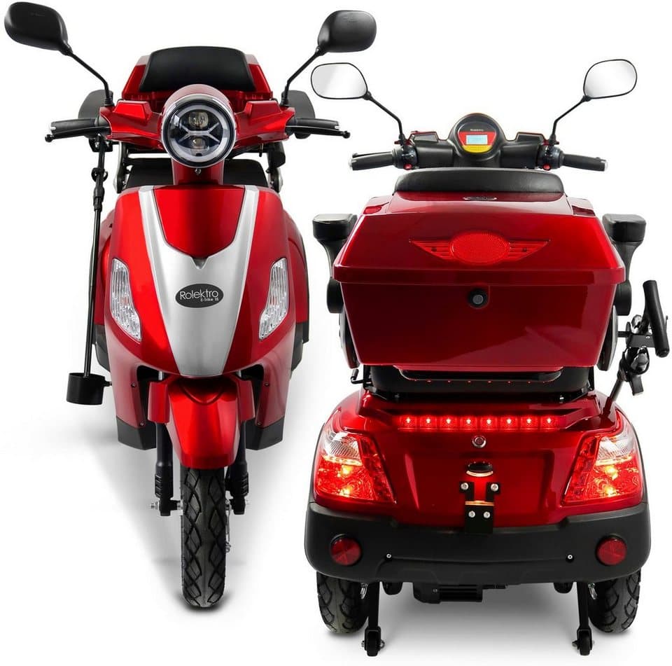 Rolektro Elektromobil Rolektro E-Trike 15 V.3 Lithium, 1000 W, 15 km/h, (mit Topcase) - Thumbnail 6