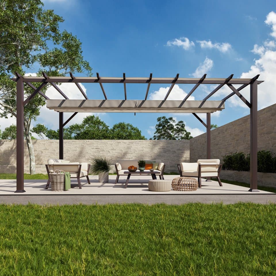 Paragon Pergola Florenz, BxTxH: 505x350x236 cm - Thumbnail 7