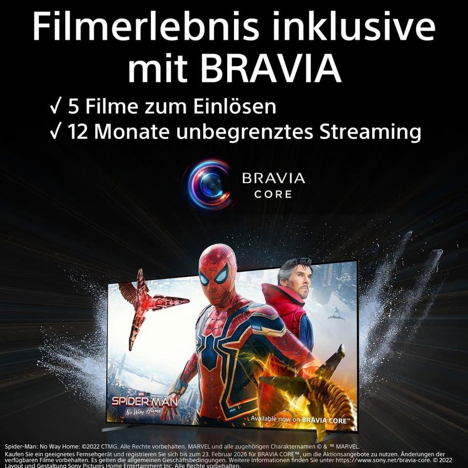 Sony KD-65X80L LED-Fernseher (164 cm/65 Zoll, 4K Ultra HD, Smart-TV, Google TV, HDR, X1-Prozessor, BRAVIA CORE, Triluminos Pro, HDMI 2.1, Gaming-Menü) - Thumbnail 7
