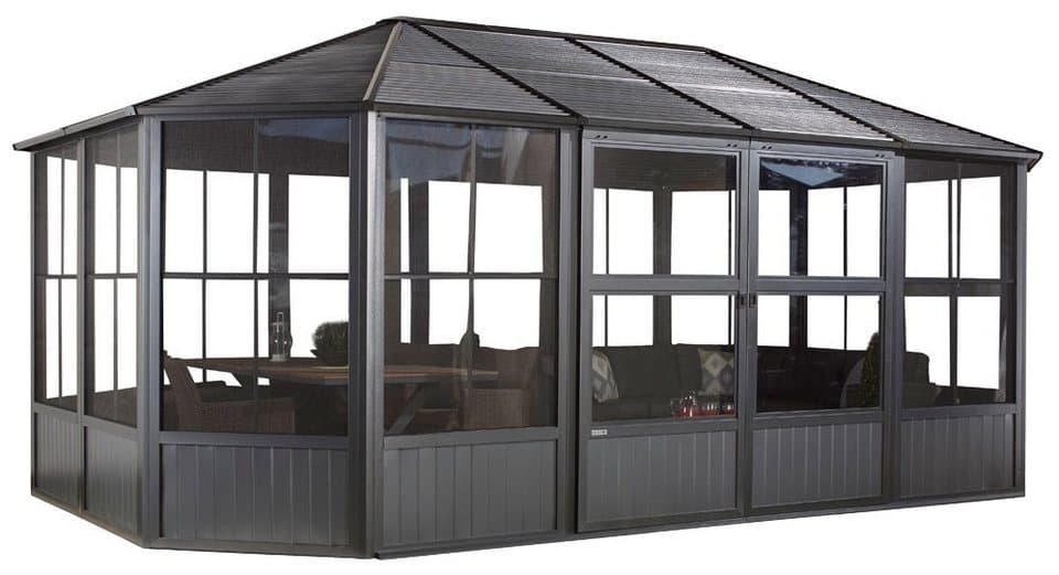 Sojag Pavillon Charleston 12x18, Wintergarten, BxT: 594x384 cm - Thumbnail 2