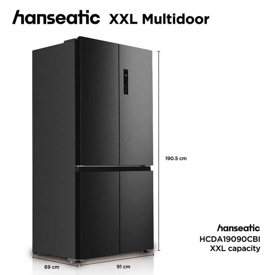 Hanseatic Multi Door HCDA19090CBI, 190,5 cm hoch, 91 cm breit, inkl. 3 Jahre Herstellergarantie - Thumbnail 22