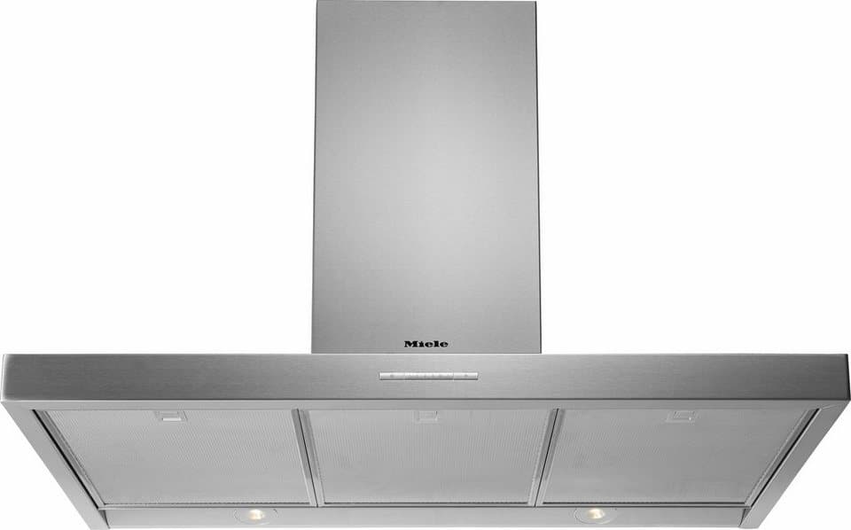 Miele Wandhaube PUR 98 W PUR 98 W, Für jede Wohnsituation passend – abluft- und umluftfähig