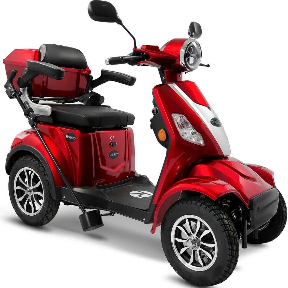Rolektro Elektromobil Rolektro E-Quad 25 V.3, Lithium Akku, 25 km/h, (mit Topcase) - Bild 1