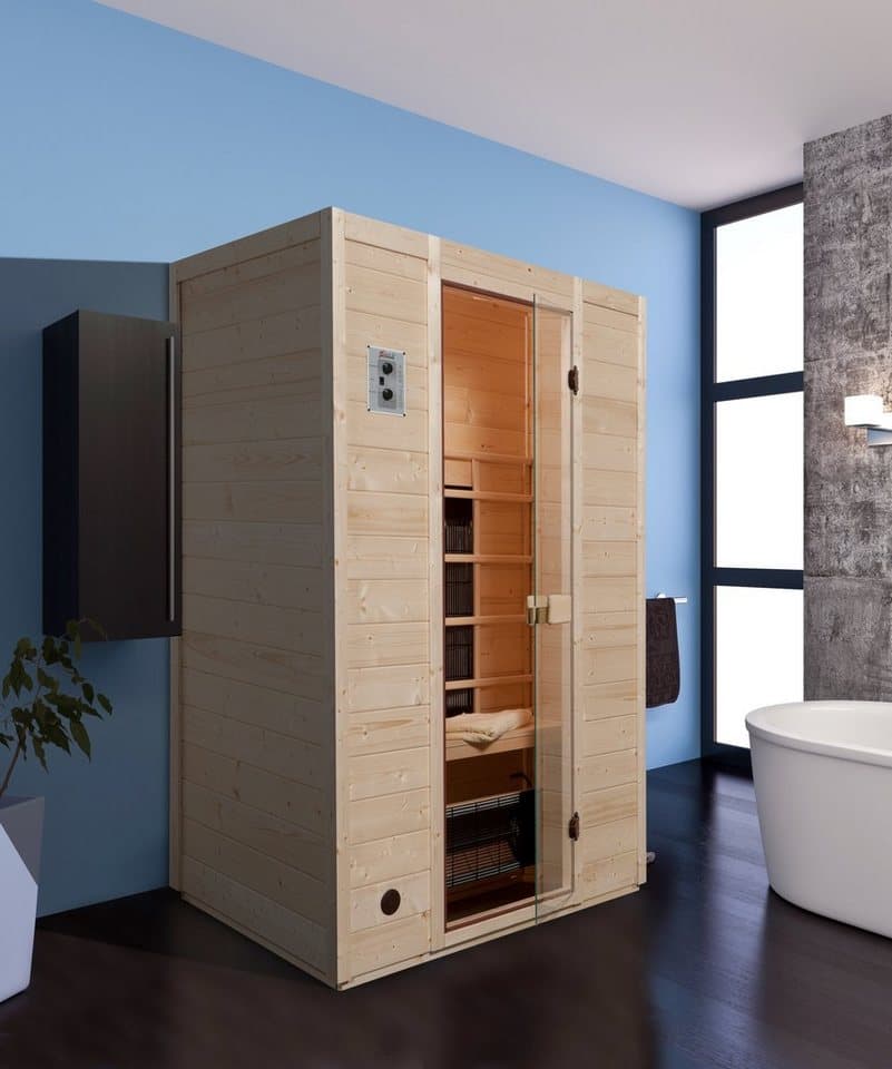 weka Infrarotkabine Provoo 2, BxTxH: 131 x 100 x 190 cm, 19 mm, 19 mm, für bis zu 2 Personen - Bild 1
