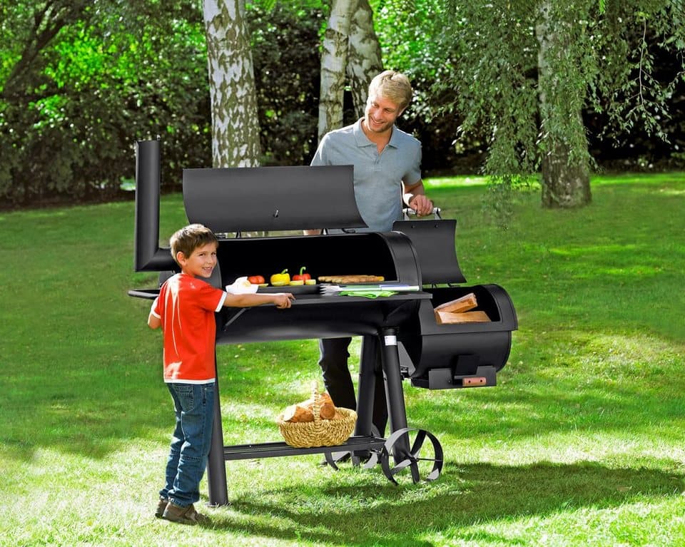 Tepro Smoker Milwaukee, BxTxH: 171x78,5x151 cm - Thumbnail 2