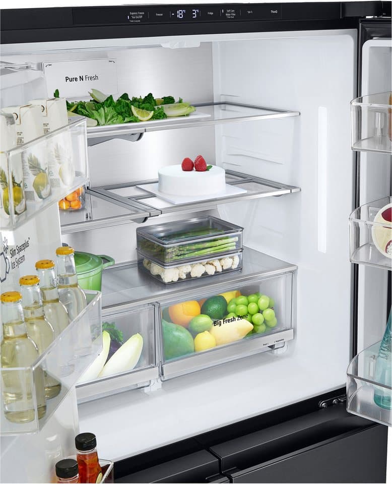 LG Multi Door GMG960EVJE, 179,2 cm hoch, 91,4 cm breit, InstaView® Multi-Door - Thumbnail 28