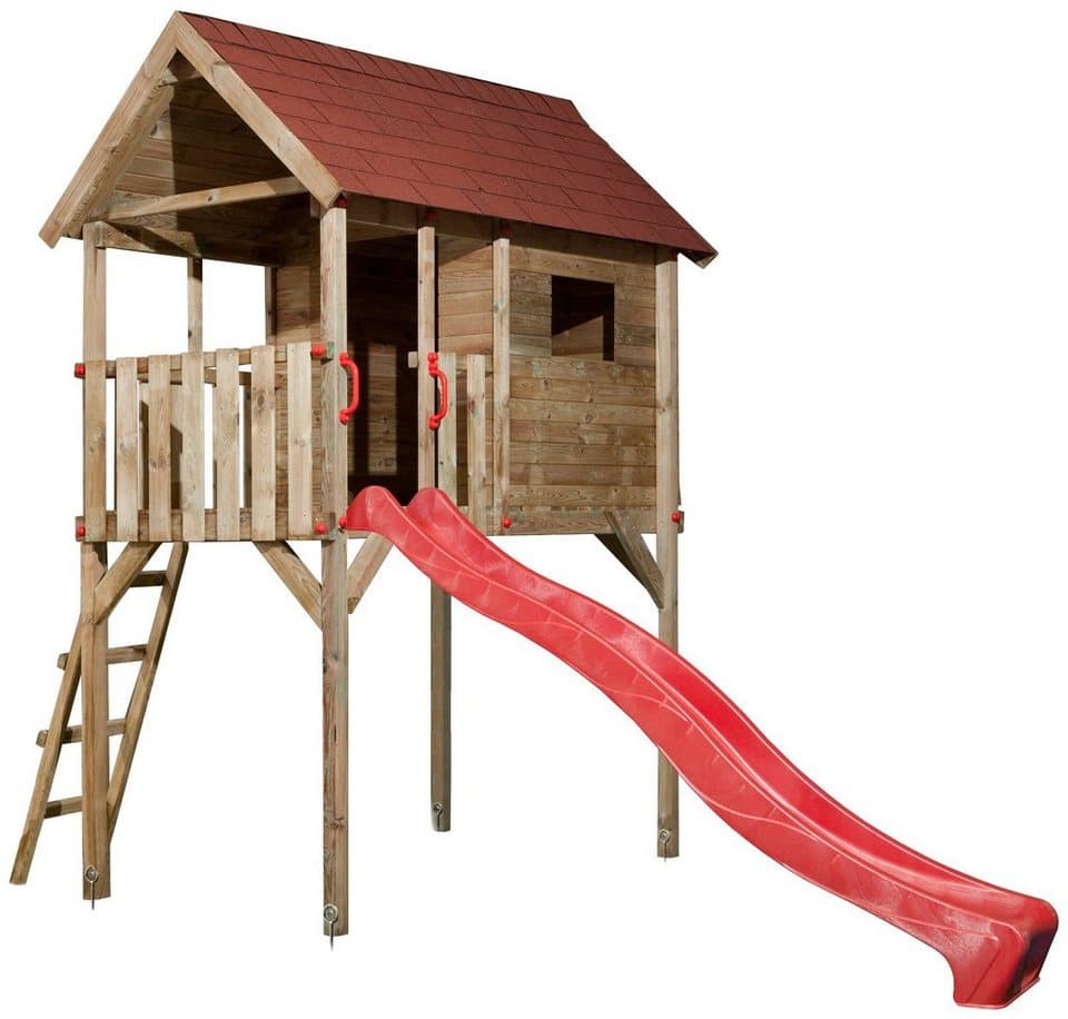 weka Spielhaus Tabaluga Kinderstelzenhaus 815, BxTxH: 375x235x332 cm - Bild 1