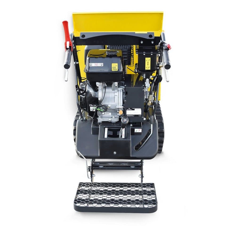 BAMATO Motorschubkarre MTR-800PRO, 290 l, 1-tlg., Minidumper, Raupendumper, Dumper - Thumbnail 4