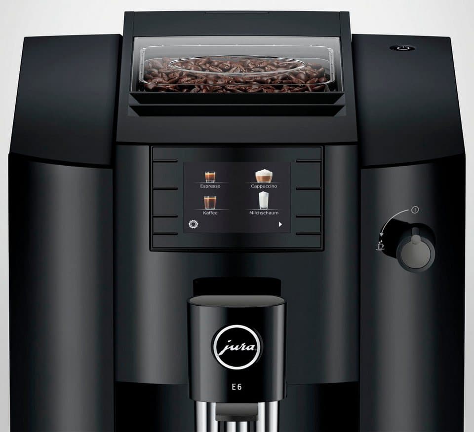 JURA Kaffeevollautomat 15802 E6 Full Black (EC) - Thumbnail 7