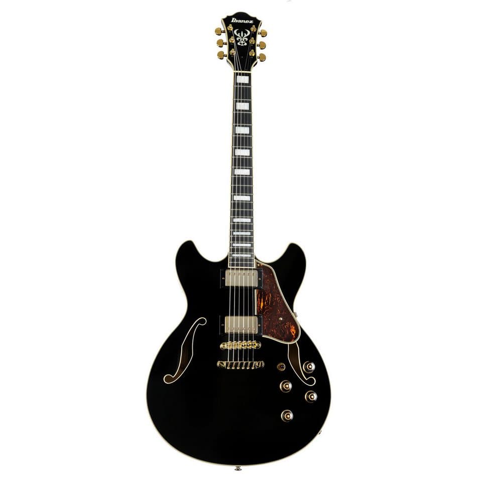 Ibanez Halbakustik-Gitarre, Halb-Akustik Gitarren, Semi Hollow-Modelle, Artcore Expressionist AS93BC-BK Black - Halbakustik Gitarre - Thumbnail 2