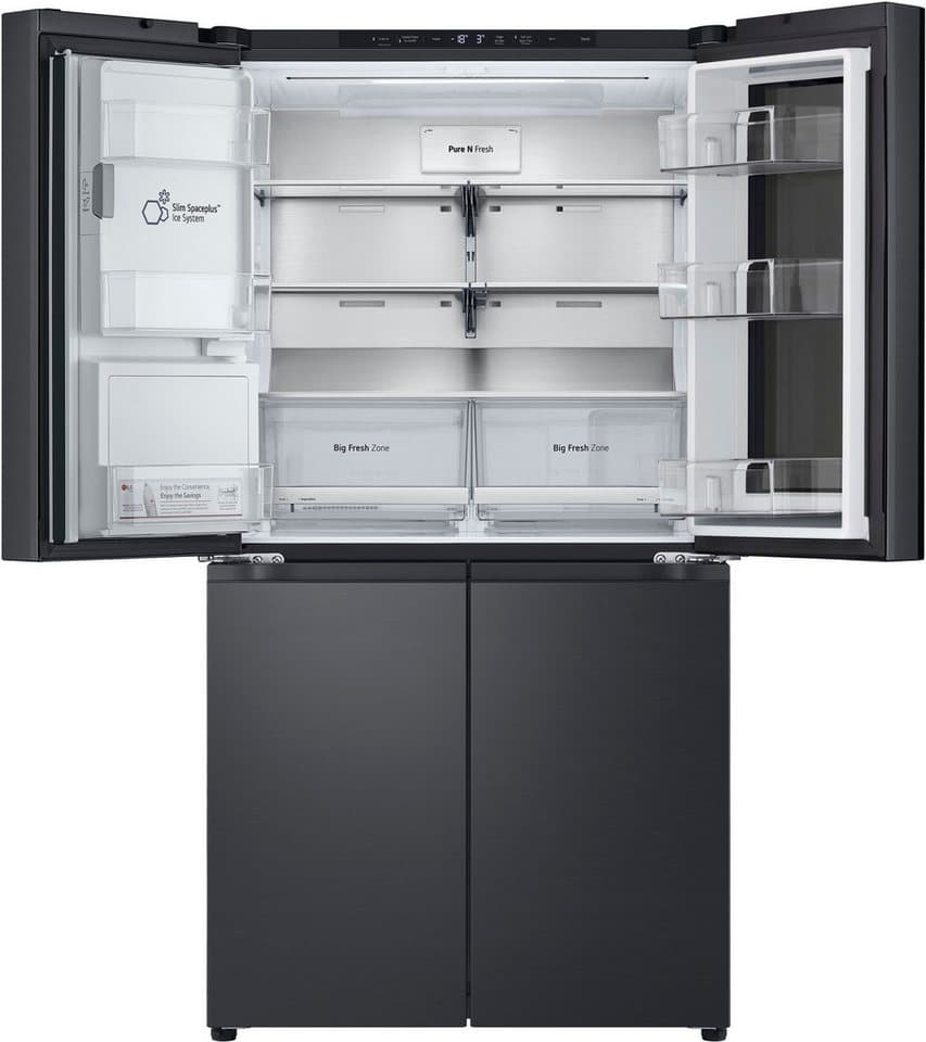 LG Multi Door GMG960EVEE, 179,2 cm hoch, 91,4 cm breit, InstaView®: zweimal klopfen, reinschauen! mit Craft Ice - Spender - Thumbnail 7