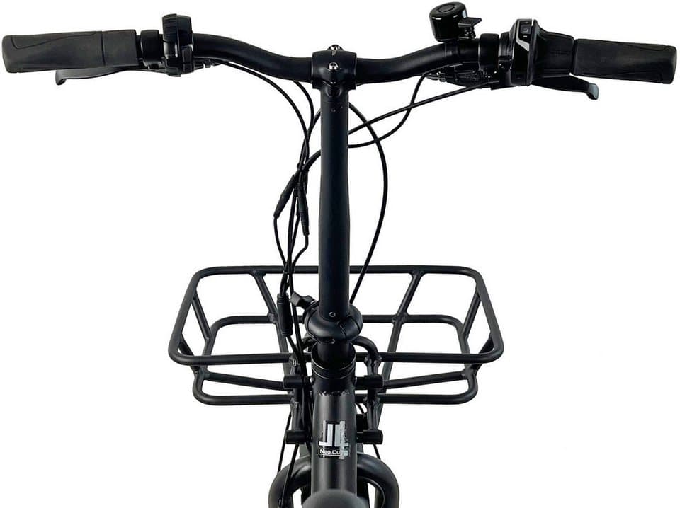 LLobe E-Bike Faltrad Elektro Faltrad 20" Neo.cult schwarz, 7 Gang Shimano Tourney Schaltwerk, Kettenschaltung, Heckmotor, 460,8 Wh - Thumbnail 6