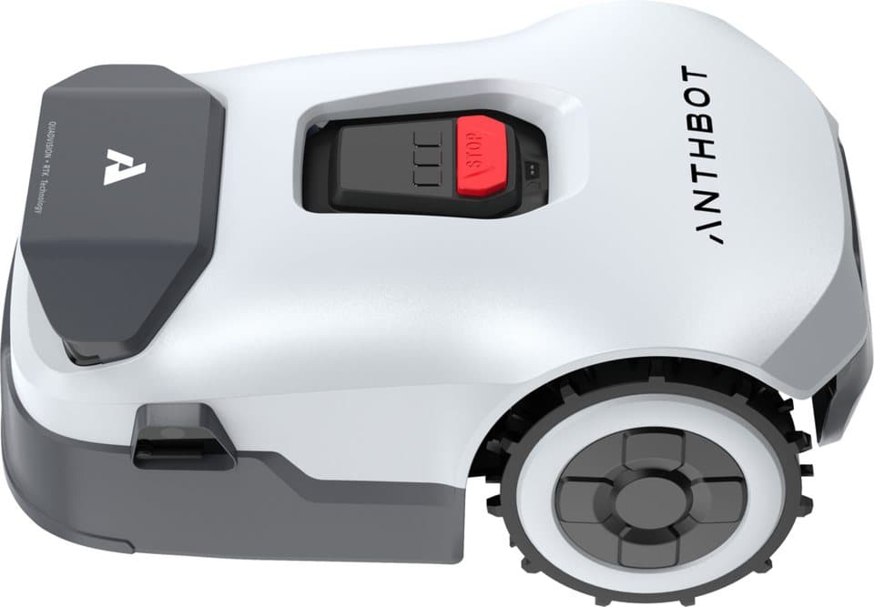 ANTHBOT Rasenmähroboter 90ANT-LMGenie800, bis 800 m² Rasenfläche, (KI‑Hindernisvermeidung, Multi‑Zonen-Verwaltung), Kabellose Installation, Full‑Band‑RTK mit 4 KI‑Kameras - Thumbnail 3