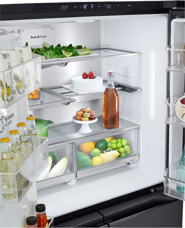 LG Multi Door GMG960EVJE, 179,2 cm hoch, 91,4 cm breit, InstaView® Multi-Door - Thumbnail 10