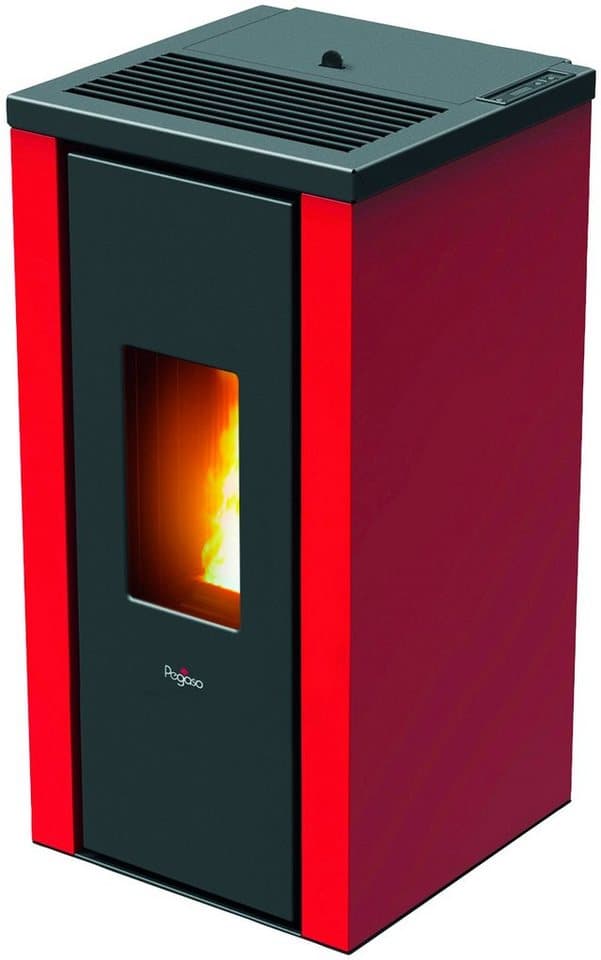 Pegaso Pelletofen VERA, 7 kW, Zeitbrand, Stahl - Bild 1