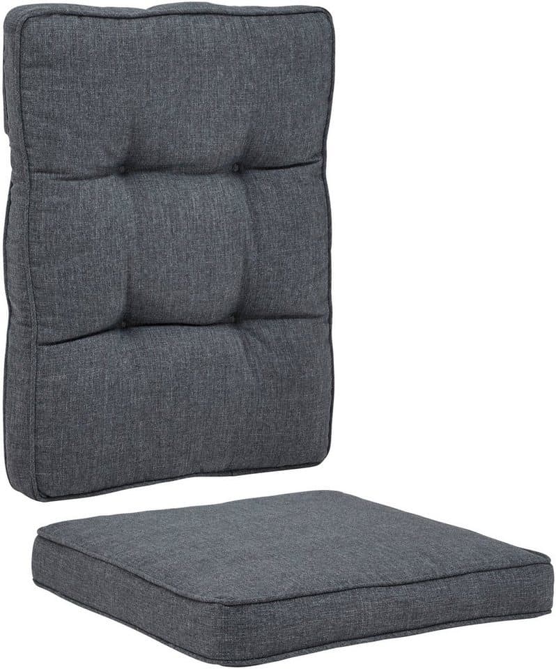KONIFERA Garten-Essgruppe Monaco, (Set, 31-tlg., 10x Sessel, 1xTisch 200-366x100x75,5cm, inkl. Auflagen, Polyrattan,Alu), Rückenlehne verstellbar, Tischplatte aus 5mm starkem Sicherheitsglas - Thumbnail 11