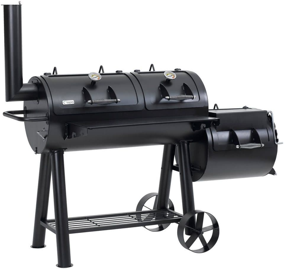 Tepro Smoker Indianapolis, BxTxH: 184x88x153 cm, 155 kg - Bild 1