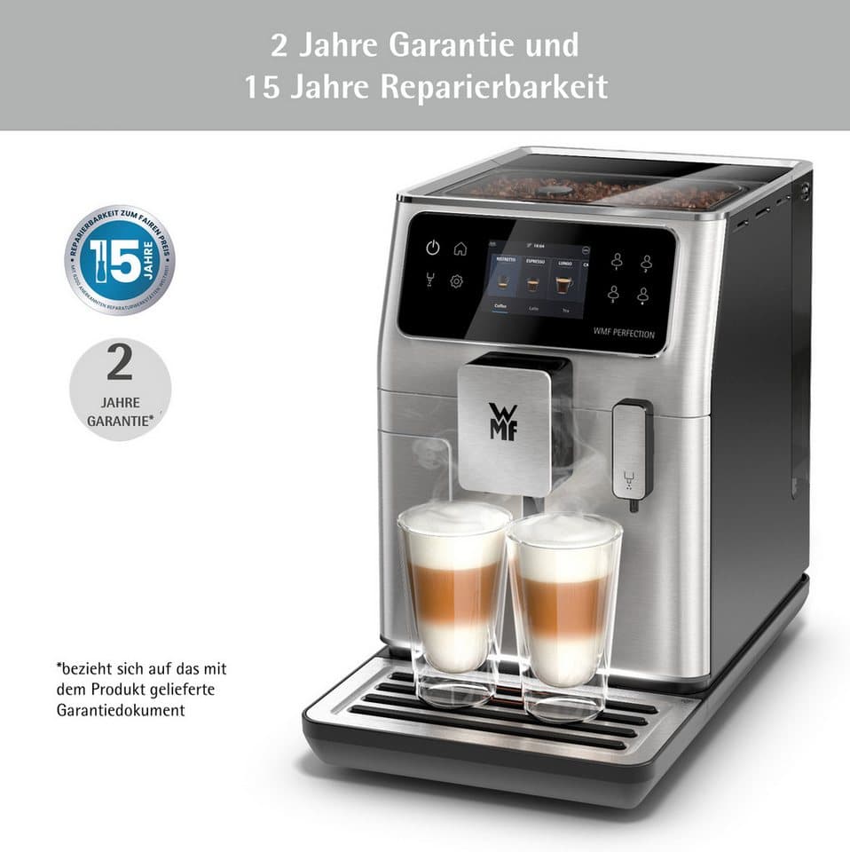 WMF Kaffeevollautomat Perfection 640 CP812D10, besonders leise, hochwertiges Gehäuse, LED-Ambient-Light - Thumbnail 3