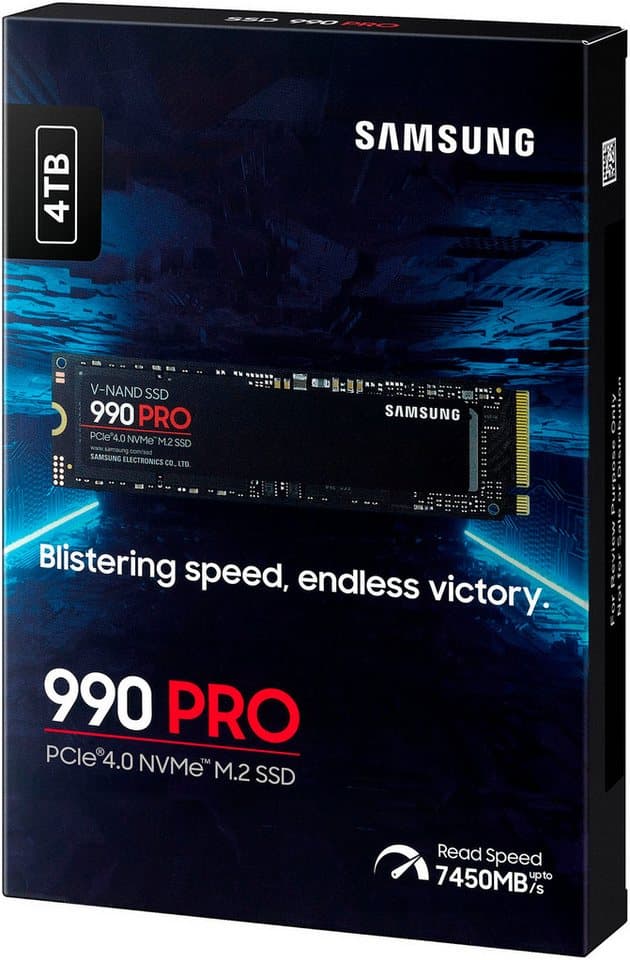 Samsung 990 PRO NVMe™ M.2 interne SSD (4TB) 7450 MB/S Lesegeschwindigkeit, 6900 MB/S Schreibgeschwindigkeit - Thumbnail 7