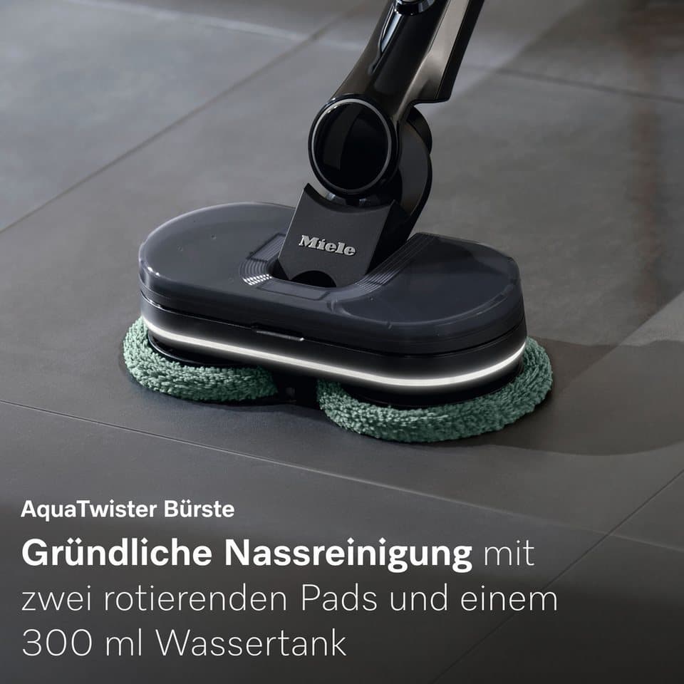 Miele Akku-Stielstaubsauger Triflex HX3 Aqua, 192 W, mit Beutel - Thumbnail 3
