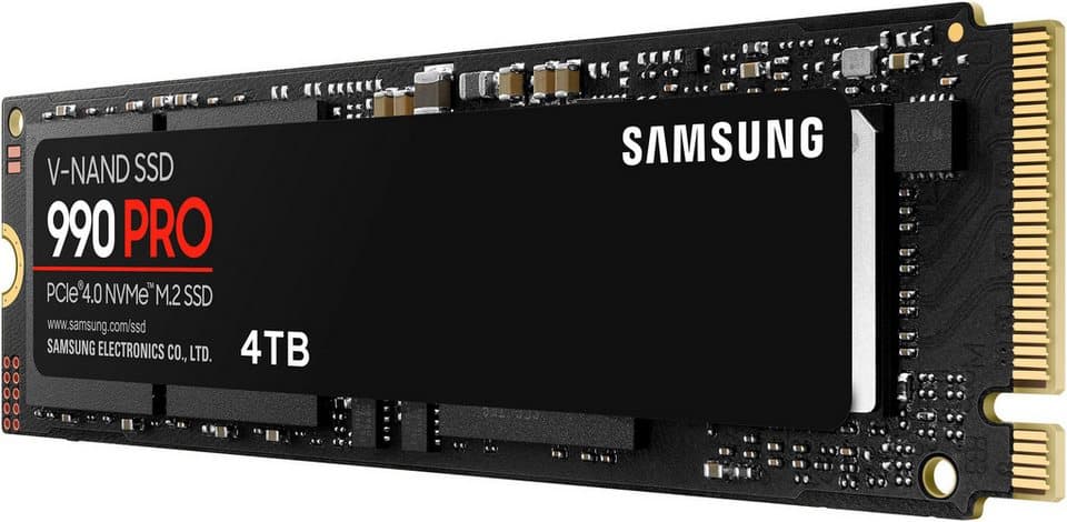 Samsung 990 PRO NVMe™ M.2 interne SSD (4TB) 7450 MB/S Lesegeschwindigkeit, 6900 MB/S Schreibgeschwindigkeit - Thumbnail 4