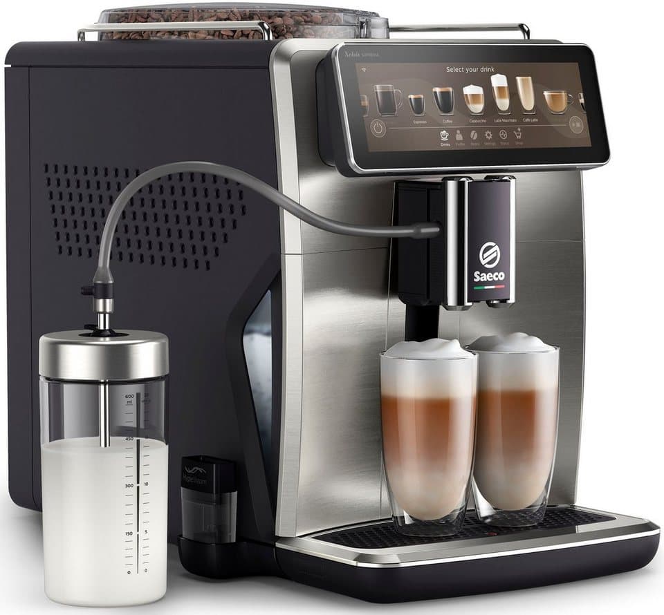 Saeco Kaffeevollautomat Saeco Xelsis Suprema SM8885/00, 22 Kaffeespezialitäten, 8 Benutzerprofile, CoffeeMaestro - Bild 1