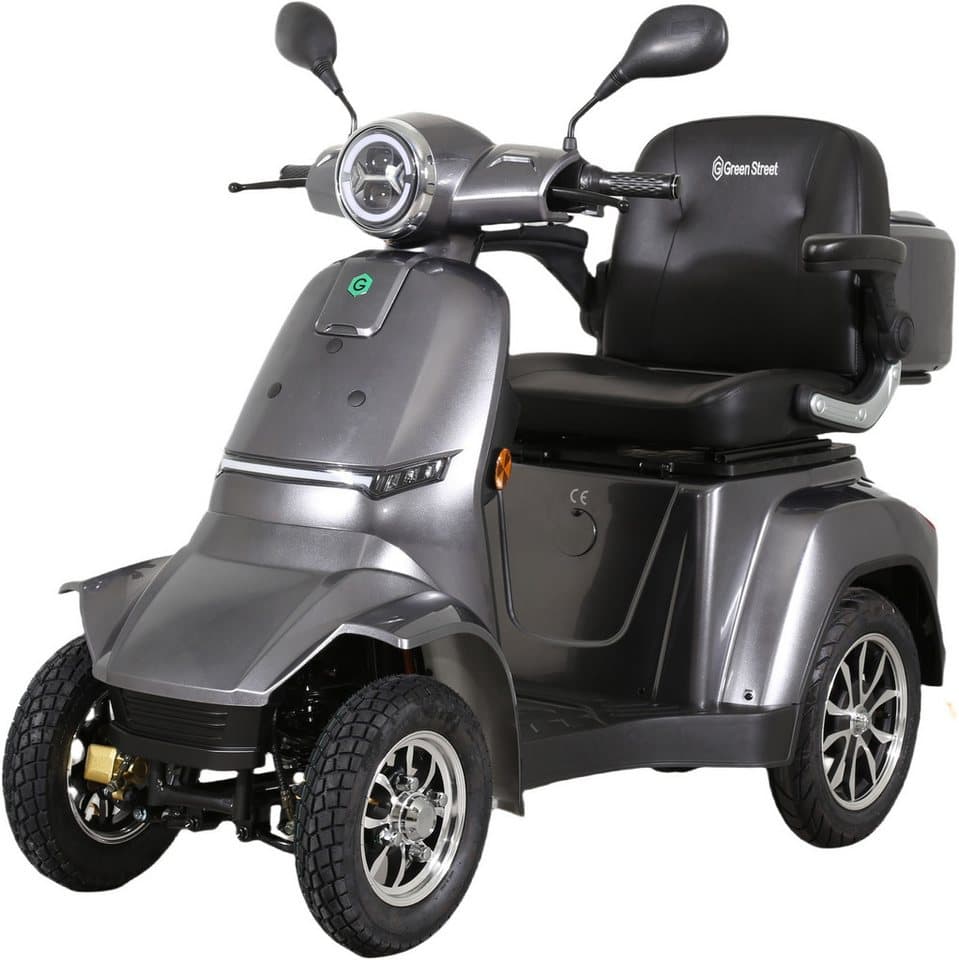 GreenStreet Elektromobil E-Mover Deluxe 1000 W 20 km/h Li-Ion-Akku inkl. Topcase, 1000 W, 20 km/h, inkl. Topcase - Thumbnail 2