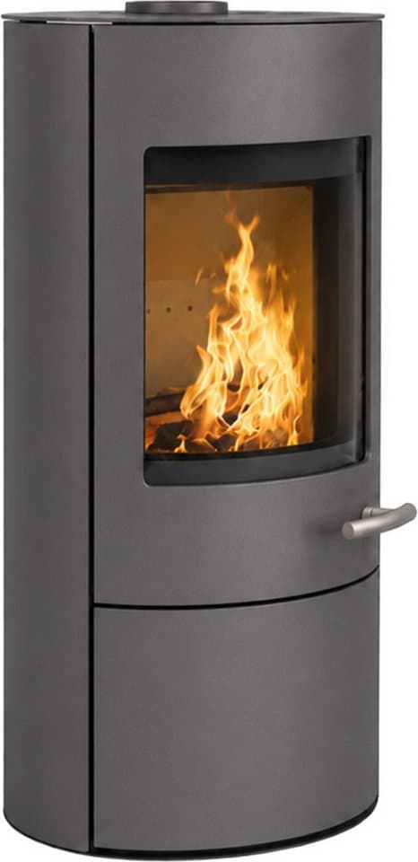 Haas + Sohn Kaminofen SOLIDO MOONLIGHT, Exklusiv, Lieferung bis ins Wohnzimmer, 6,4 kW, Zeitbrand, NEU in der Farbe Moonlight grau - Bild 1
