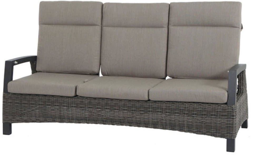 Siena Garden Gartenlounge-Set Corido, (Set, 9-tlg), bestehend aus 2 Sesseln, 1 Sofa, 1 Tisch und 5 Auflagen - Thumbnail 7