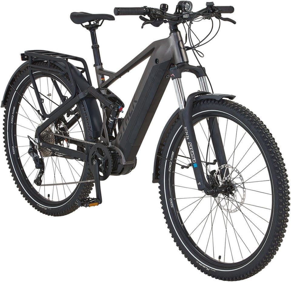 Prophete E-Bike ATB Stack 5.8, 10 Gang Shimano Deore Schaltwerk, Kettenschaltung, Mittelmotor, 720 Wh, Pedelec, Elektrofahrrad für Herren - Thumbnail 2