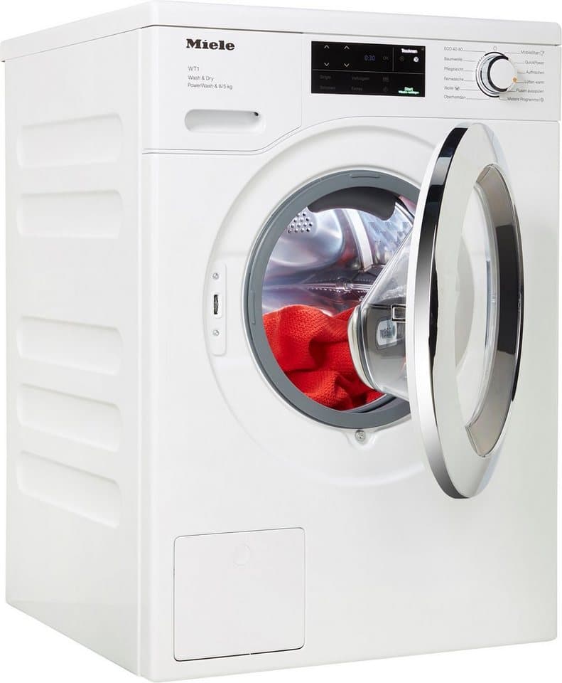 Miele Waschtrockner WTI360 WPM PWash 8/5 kg, 8 kg, 5 kg, 1600 U/min, Getestet auf 20 Jahre perfekte Wäschepflege, 25 Jahre Motorgarantie - Thumbnail 2