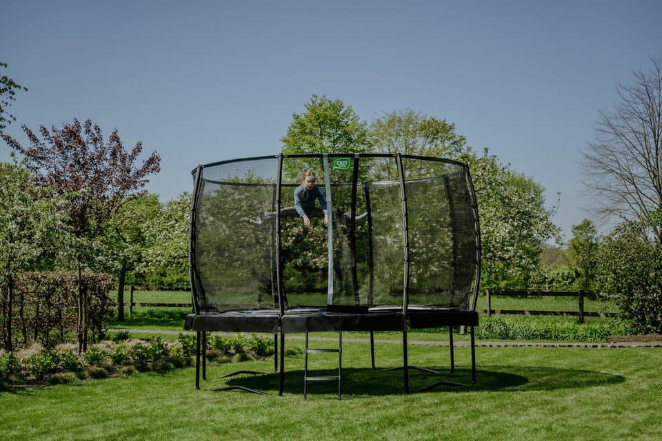 EXIT Gartentrampolin Allure Classic, Ø 427 cm, mit Sicherheitsnetz - Thumbnail 9
