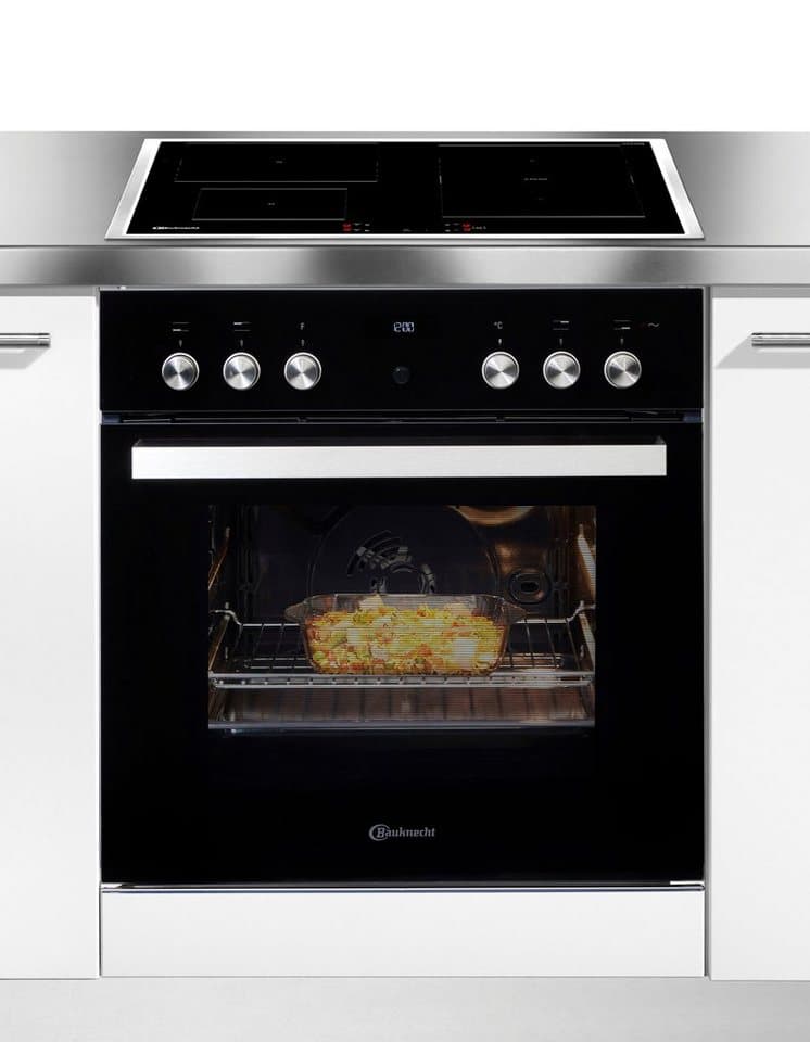 BAUKNECHT Flex-Induktions-Herd-Set HEKO LIMBO FLEXI, mit 3-fach-Teleskopauszug, Flexi Duo – kombinierbare Zonen für flexibles Kochen, SoftClose - Thumbnail 3