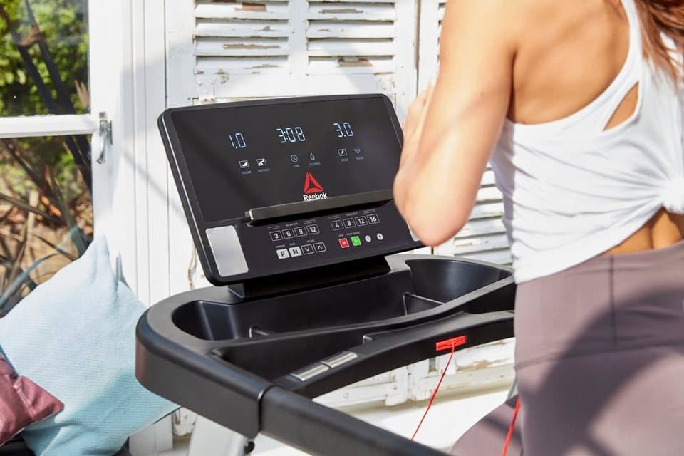 Reebok Laufband Astroride 2.0 (7-tlg., mit Soft-Drop-Klappmechanismus, LED-Display und Handpulssensoren), bis max. 13 km/h, klappbar, 120 kg max. Benutzergewicht - Thumbnail 15